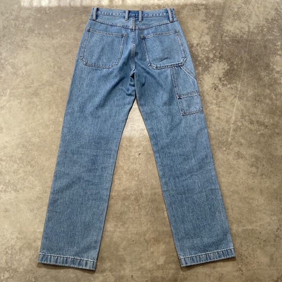 Madewell‎ Denim Sz 25 The 90s Straight Jean Hazelfern Wash Shadow-Panel Edition - Picture 6 of 12